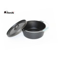 Camping Kochbekleidung Gusseisen Deep Camp Dutch Oven